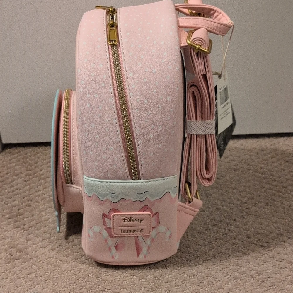 Loungefly Disney Marie Aristocats Snow Globe Backpack NWT